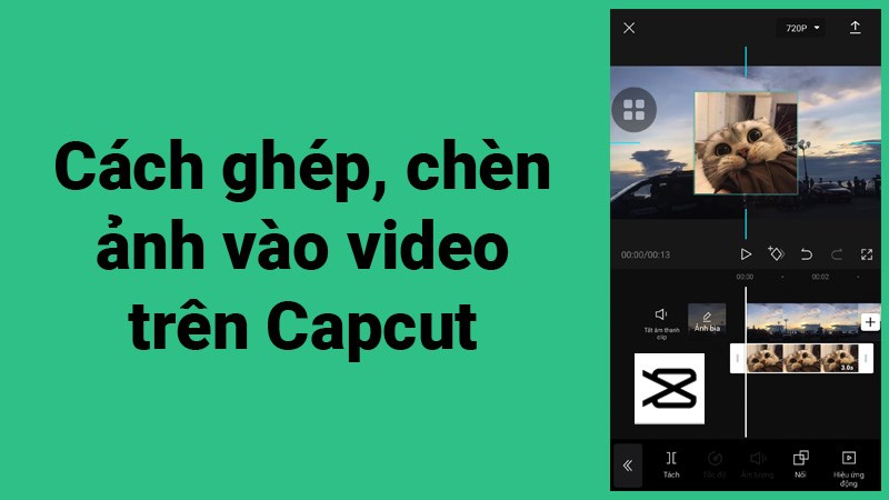 Cách Ghép, Chèn Ảnh Vào Video Trên Capcut Nhanh, Đơn Giản