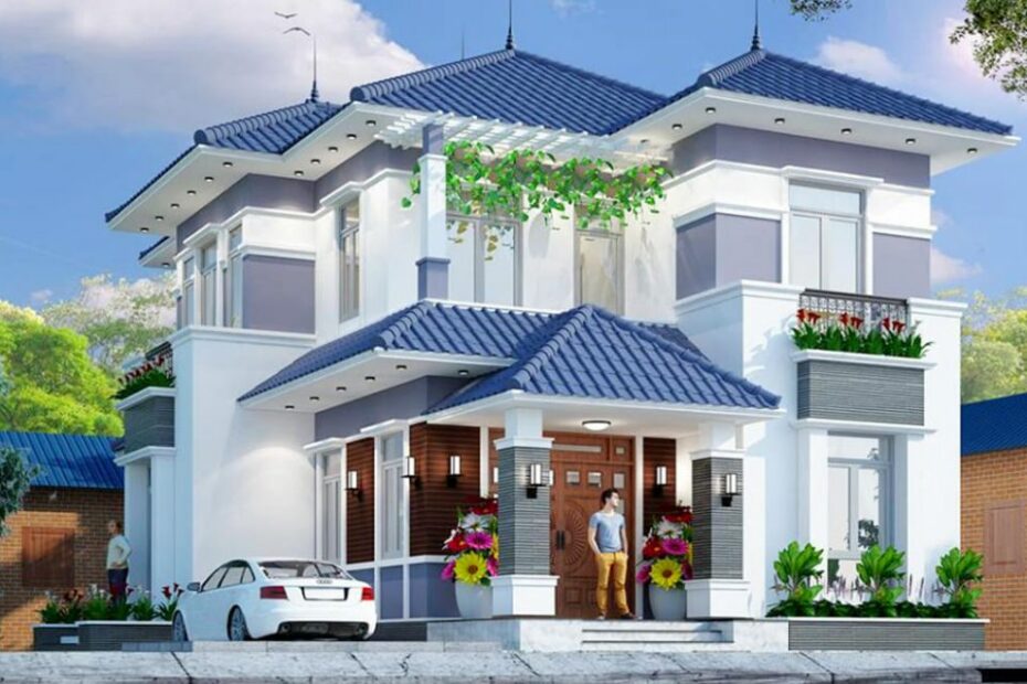 99+ Mẫu Nhà 2 Tầng Đẹp 2023 Đơn Giản Hiện Đại Ở Nông Thôn