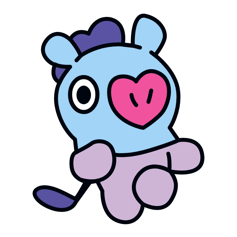 Bts Bt21 Mang J-Hope | Cute Drawings, Mang, Cute Stickers