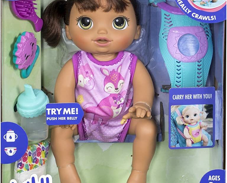Amazon.Com: Baby Alive Baby Go Bye Bye (Brunette) : Toys & Games