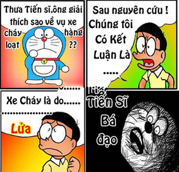 55+ Ảnh Chế Doremon Hài Hước, Bựa Troll, Siêu Lầy Lội