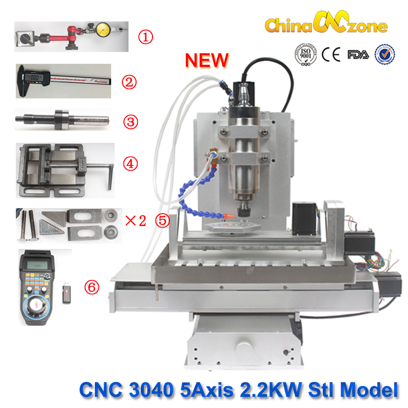 Cnc 3040 5 Axis Router 2.2Kw Milling Machine 3D Stl Model Relief For Cnc  Metal Precision Carving Handicrafts Diy Cnc Router Lift - Wood Router -  Aliexpress