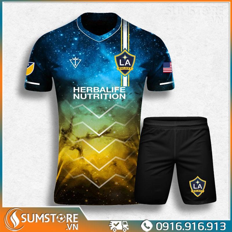 Mua Áo Bóng Đá Thể Thao Clb La Galaxy Xanh Đen Độc Nhất 2021