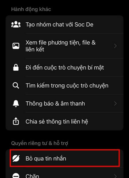 Đây Là Cách Bỏ Qua Tin Nhắn Trên Messenger Bạn Nên Biết - Fptshop.Com.Vn