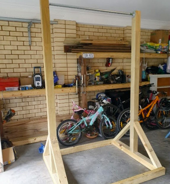 How To Build A Diy Pull Up Bar » Home Gym Build