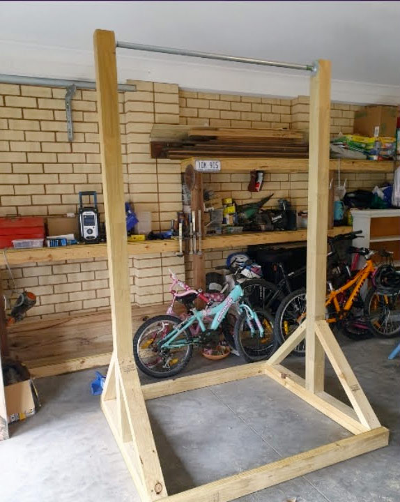 How To Build A Diy Pull Up Bar » Home Gym Build