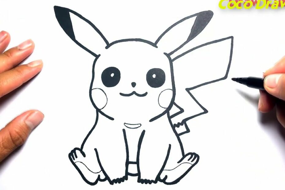 Cách Vẽ Pikachu Đơn Giản - How To Draw Pikachu Easy, Pokemon - Youtube
