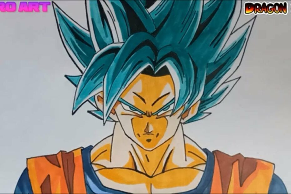 Cách Vẽ Son Goku Super Saiyan Blue Thật Đơn Giản Và Đẹp-Hero Art - Youtube