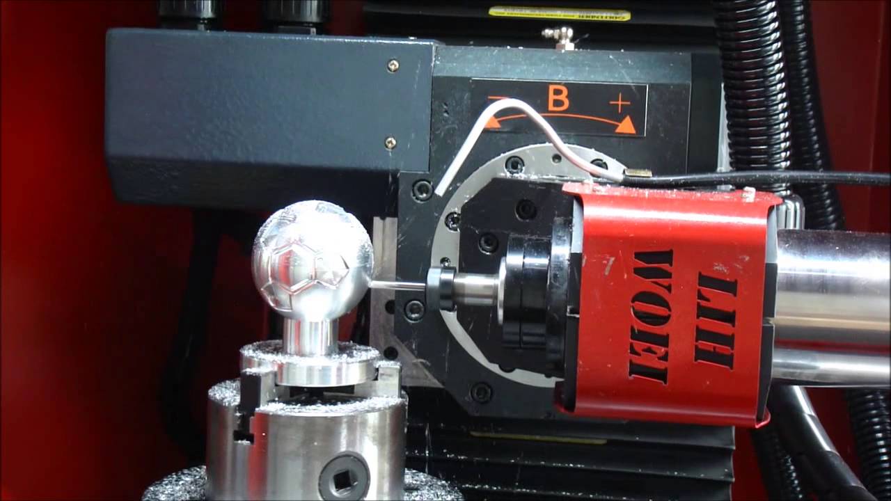 Lih-Woei Mini 5 Axis Cnc Machining Center - Youtube