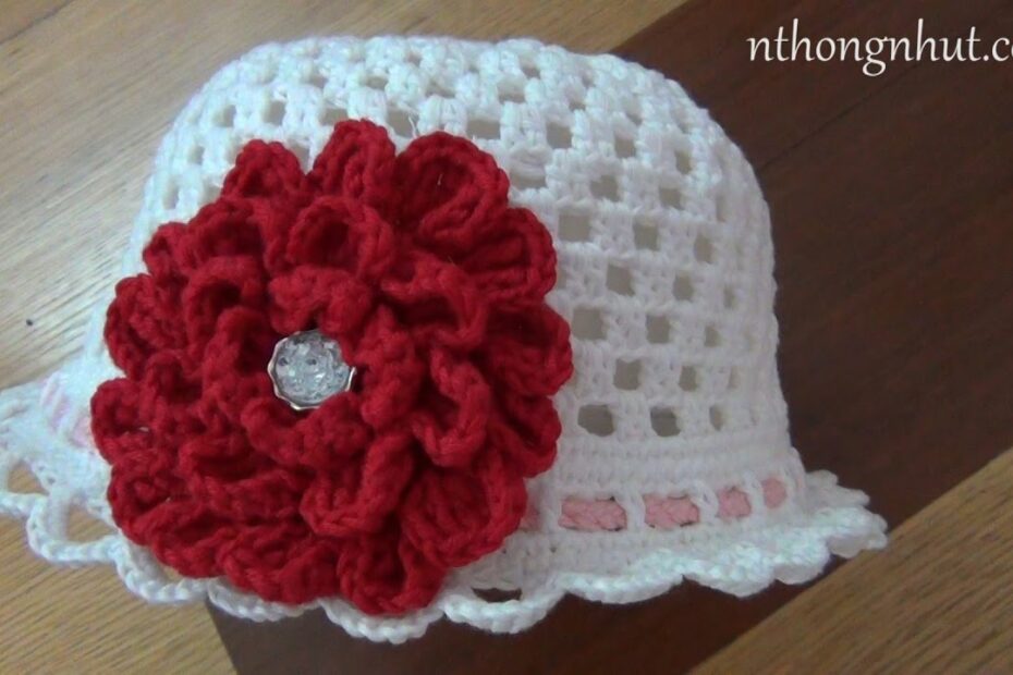 How To Crochet Hat Tutorial (Eng Sub) I Hướng Dẫn Cách Móc Nón Len Nữ -  Youtube