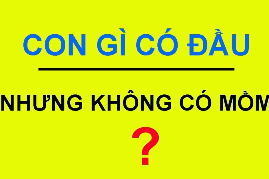 Các Câu Đố Mẹo Ngắn Khiến Bạn Căng Não- Phần 1 - Youtube