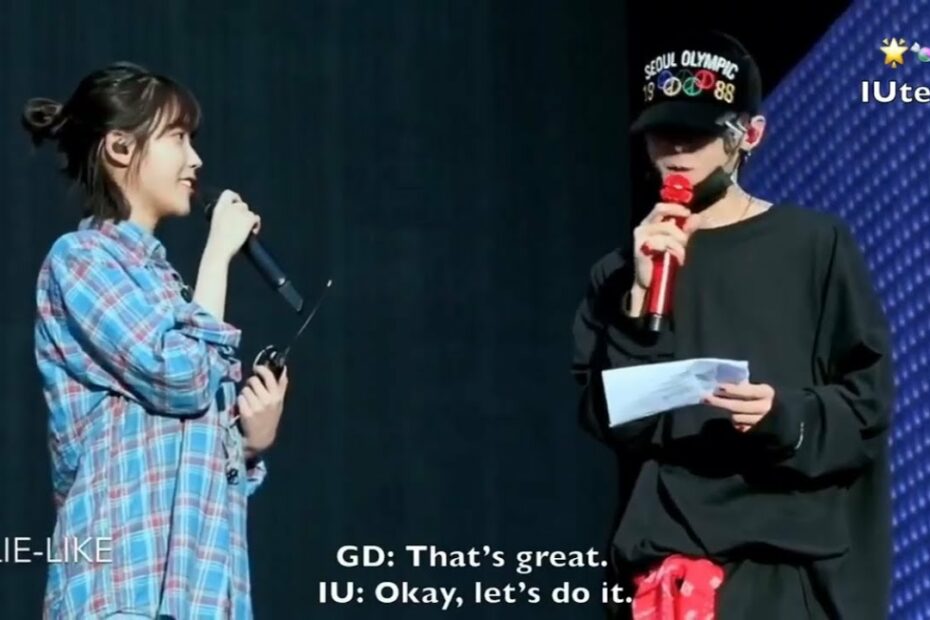 Eng Sub] Gd And Iu (아이유) Rehearsal For Motte In Seoul (Dvd) - Youtube