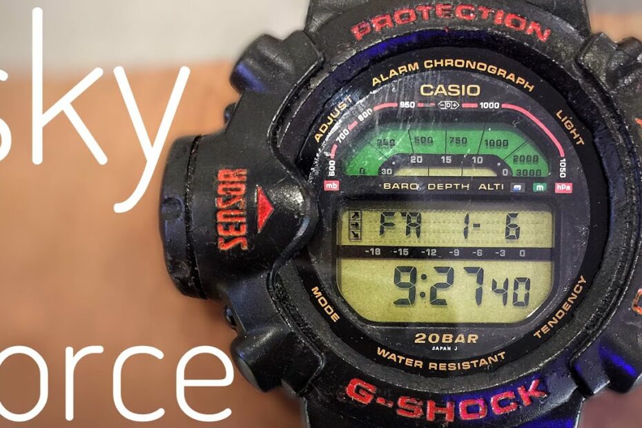 Vintage G-Shock Dw-6500Gj-1 Skyforce (Broken) - Youtube