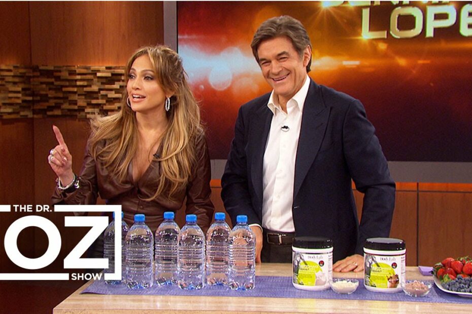 Jennifer Lopez Tells Dr. Oz Her Beauty Secrets - Youtube