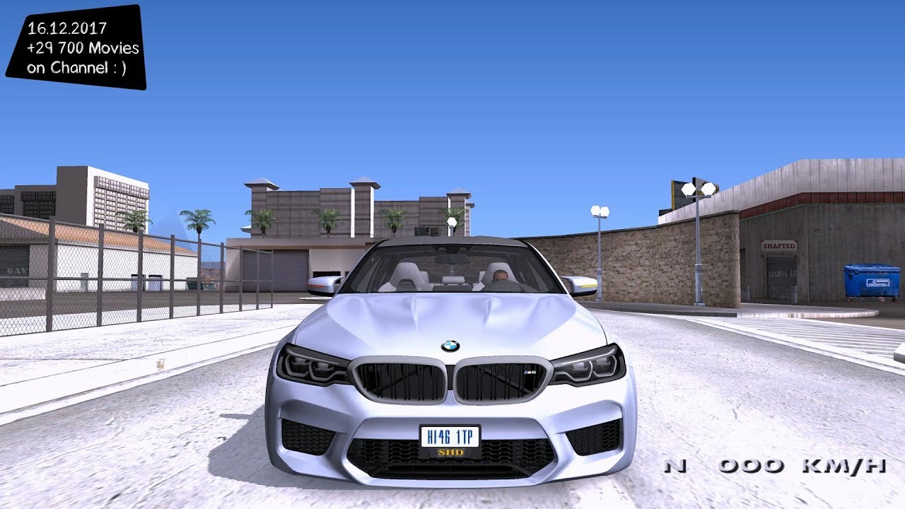 Bmw M5 F90 Grand Theft Auto San Andreas Gta Sa Mod _Review - Youtube