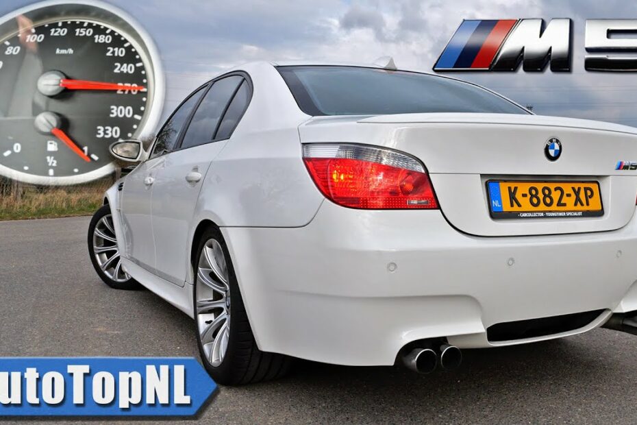 Bmw M5 E60 5.0 V10 | Acceleration Top Speed & Sound | Autobahn Pov By  Autotopnl - Youtube