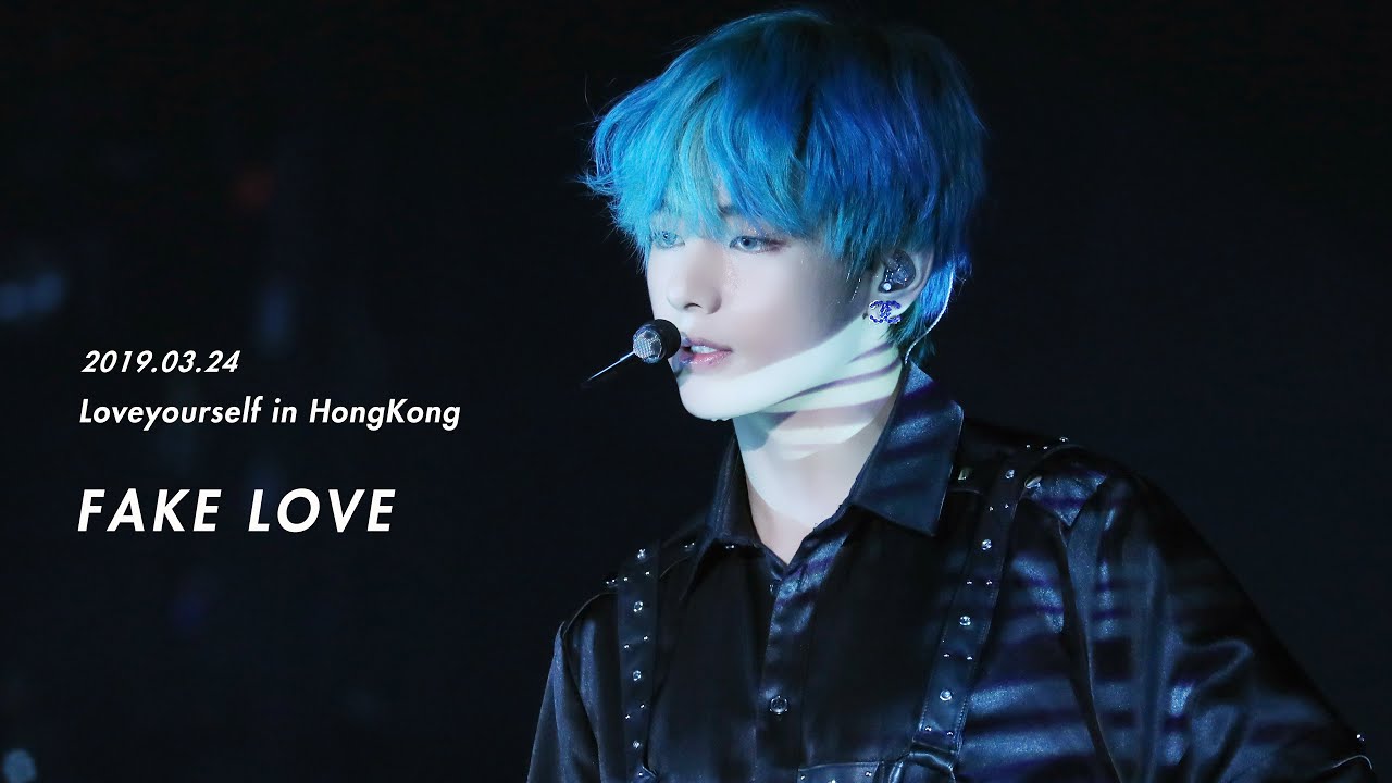 190324 Fake Love Bts V Focus. Lys In Hongkong 방탄소년단 뷔 태형 Btsv - Youtube