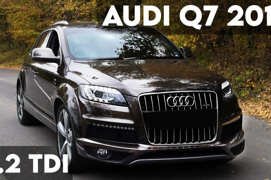 Huge Audi Q7 4.2 Tdi 2015 Preview A & Test Drive - Youtube