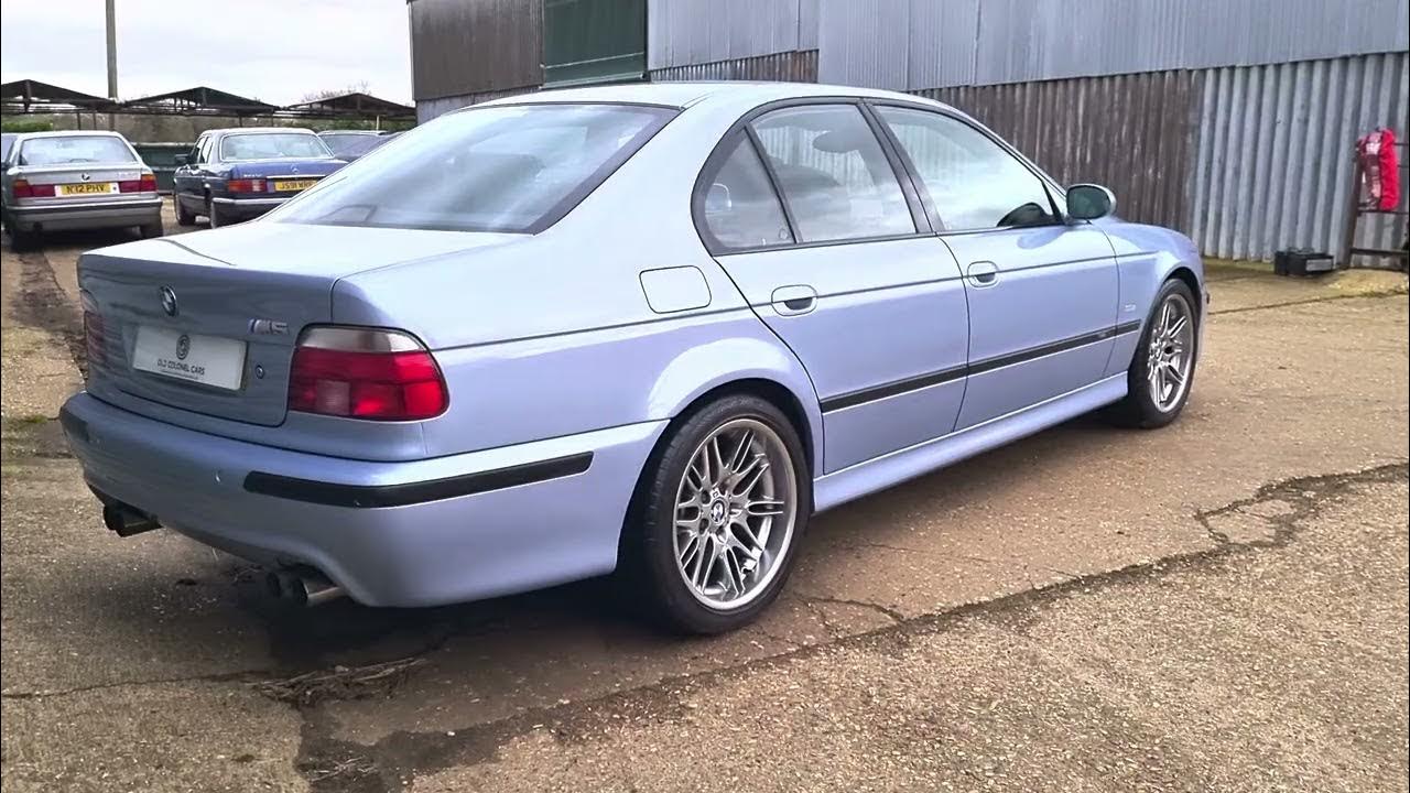 Bmw E39 M5 Silverstone Blue / Black Heritage - 91,000 Miles - See  Oldcolonelcars.Co.Uk - Youtube