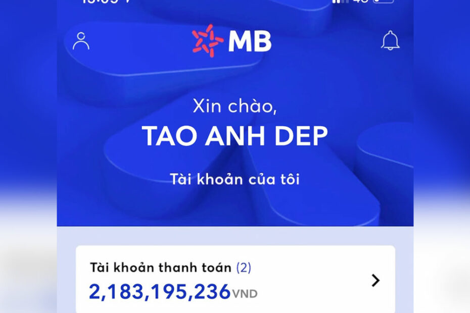 Đã Xoá - Chế Ảnh Khoe Số Dư Tài Khoản Mb Bank Để Sống Ảo - Tạo Ảnh Đẹp