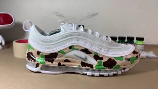 Bape Air Max '97 Custom!! - Youtube