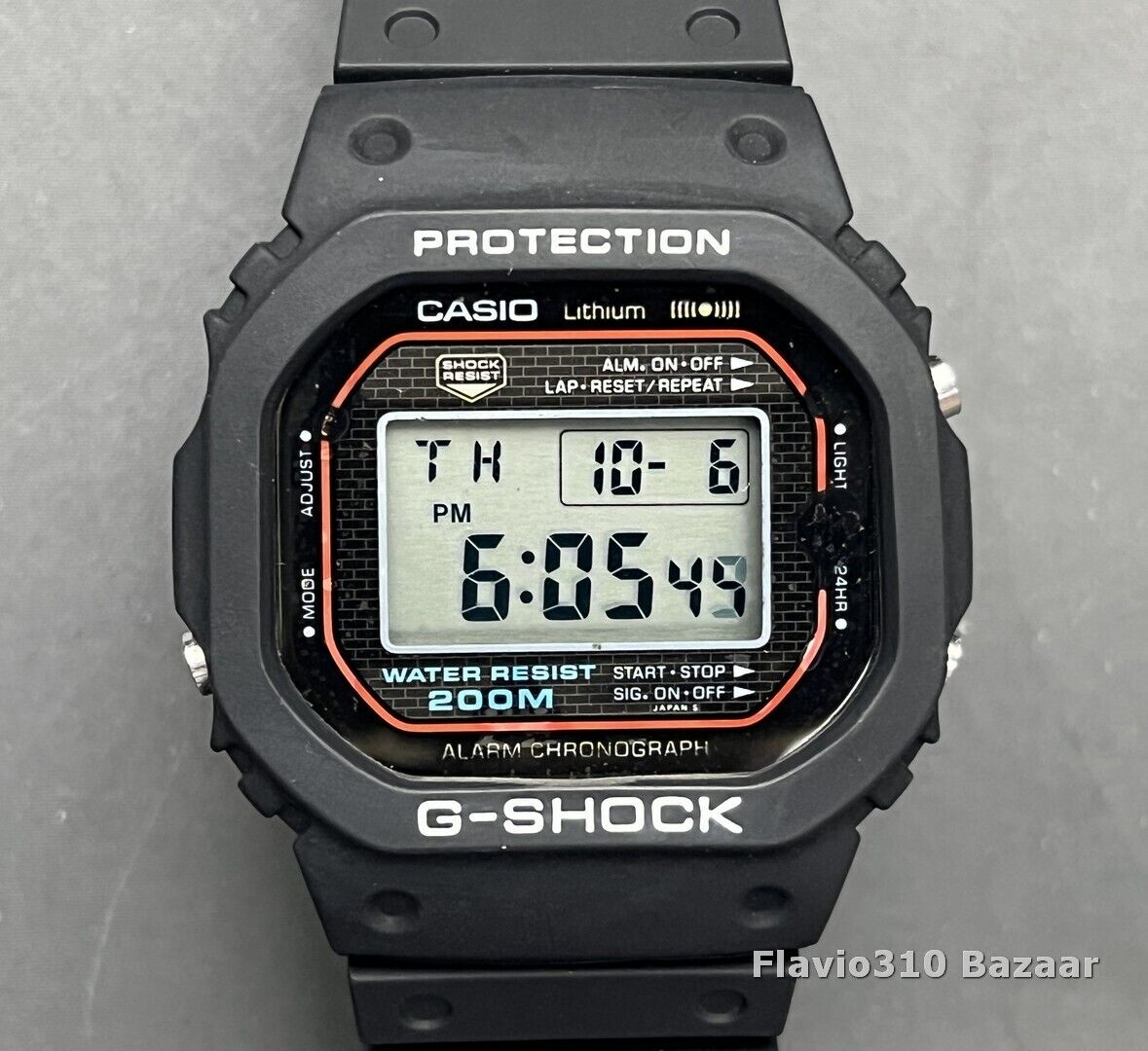 Rare 1983 Casio G-Shock Dw-5000 (240) Japan B 1St Generation - New Battery  ++ | Ebay