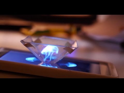 Maak van je telefoon een  3D Hologram projector | DoedatZelf