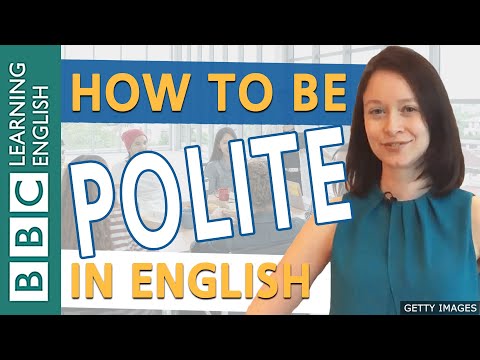 Speaking: Being polite - how to soften your English