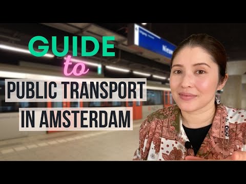 Public transport guide in Amsterdam