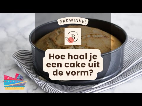 Hoe Haal Je Een Cake Uit De Cakevorm?