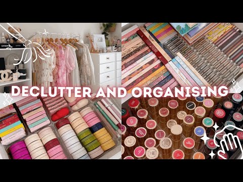MID YEAR DECLUTTER & ORGANISING MY MAKEUP!! 🧹✨