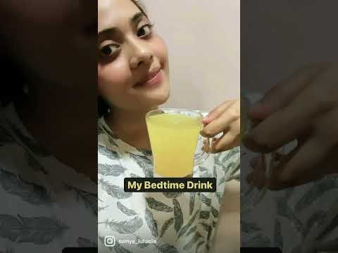 My Bedtime Drink | Detox Night Drink for Weight Loss | Somya Luhadia