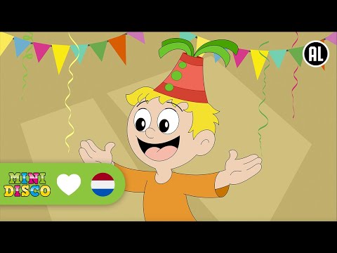 ER IS ER ÉÉN JARIG (HIJ) | Kinderliedje | Verjaardagsliedje | Minidisco