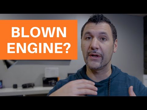 Why auto insurance will not cover a blown engine