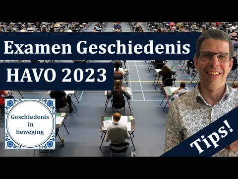 Hoe haal je een goed cijfer voor je HAVO-examen geschiedenis? | #EXAMENTIPS | 2023