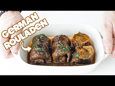 German Beef Rouladen Recipe + Homemade Spaetzle