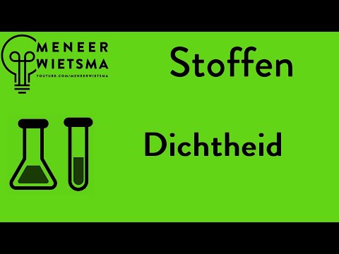 Natuurkunde uitleg Stoffen 5: Dichtheid