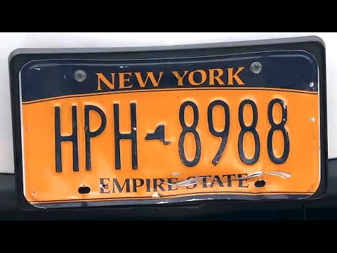 Can you read this plate? NYC thinks you can't and fines driver  (7 On Your Side)