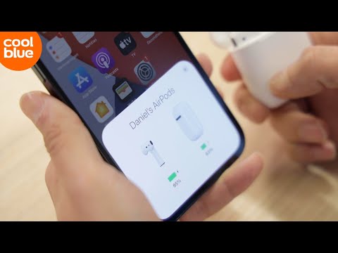 Hoe controleer ik de batterij van mijn Airpods?