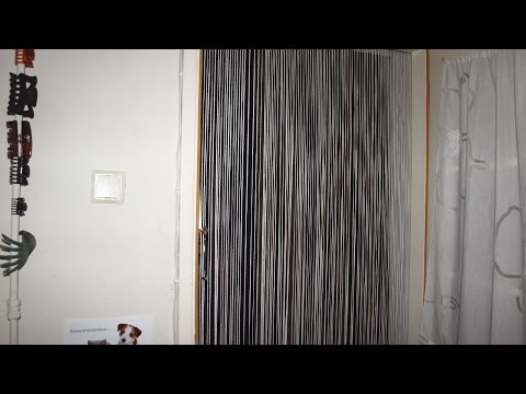 How To Make An Easy Cheap Fly Curtain - DIY Home Tutorial - Guidecentral