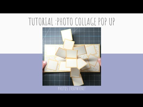 Tutorial: Photo Collage Pop Up | See Description for corrections