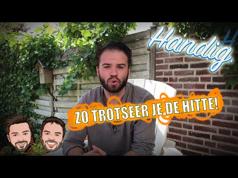 Te warm met deze hitte? ZO koel je het snelste af! 🔥 | HANDIG