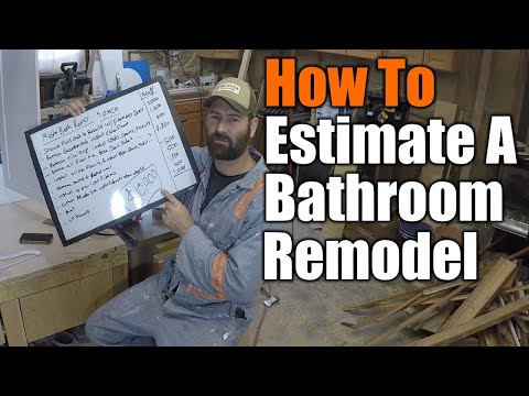 How To Estimate A Bathroom Remodel | THE HANDYMAN BUSINESS |