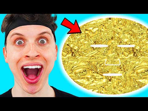 I Made A 24K Gold Face Mask!