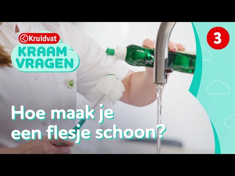 Babyflesje reinigen: de beste tips | Kraamvragen | Afl. 3 | Kruidvat