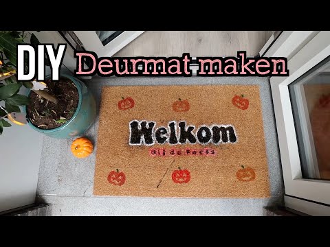 DIY Deurmat maken met mijn Cricut | Beautygloss