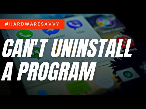 How to Remove Programs You Can't Uninstall in Windows 10