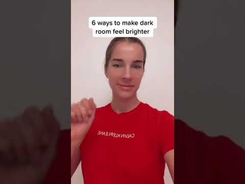 6 ways to make dark room look brighter