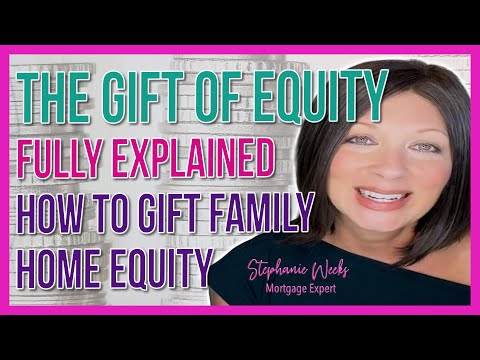 If your kids buy your house, gift them your home equity.