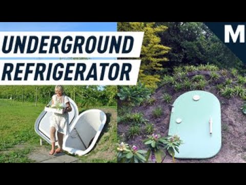 Groundfridge Is A Sustainable 'Pop Up Cellar' That Naturally Cools Your Food | Future Blink